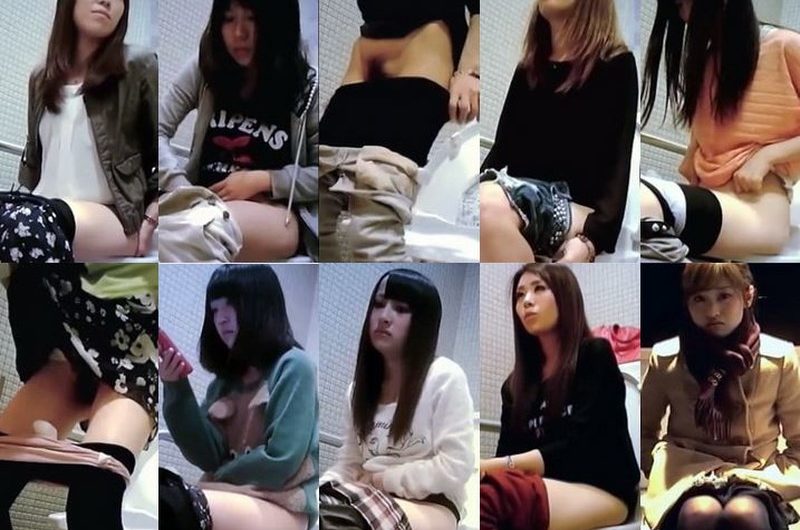 かわいい女子たちの公衆トイレ盗撮