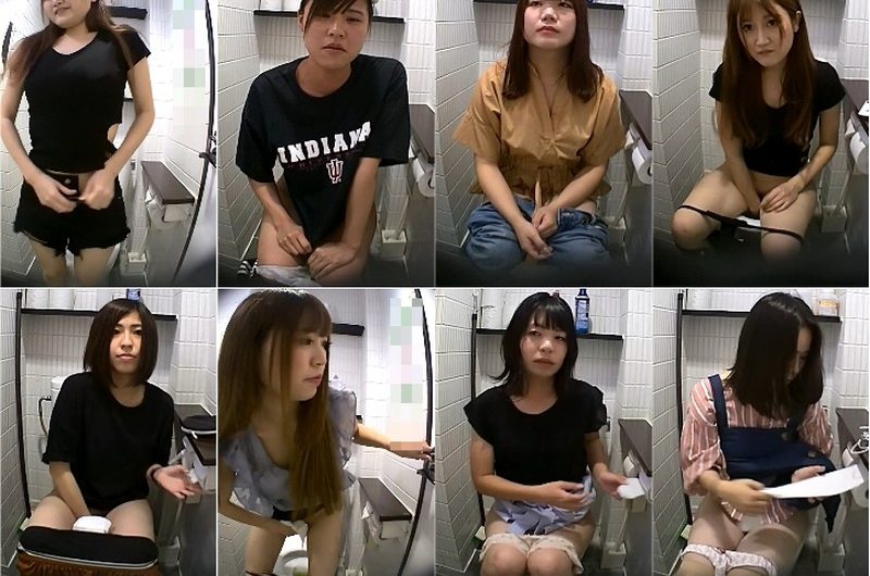 超絶美人JDが目の前でおしっこ・・・正面から激かわちゃん達の排泄をがっつり撮影しました