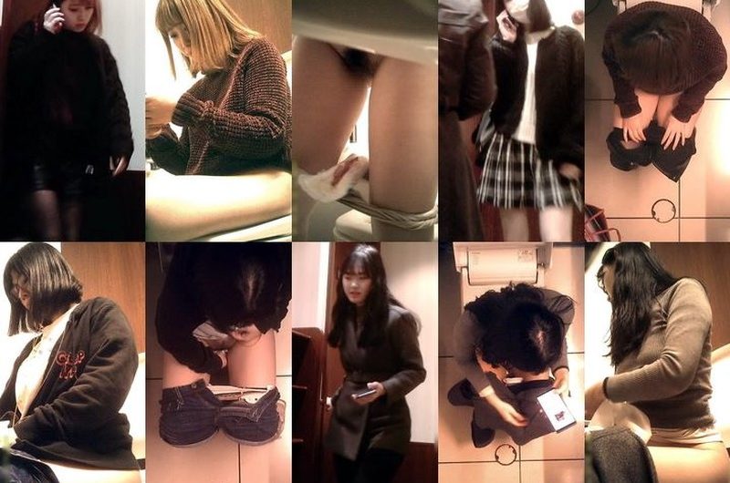 女子トイレ紀行 No.13 若い子×可愛い×丸見えコンボは最強ですね♪/全員丸見え5名収録！