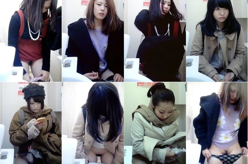 美女コンビニトイレ4