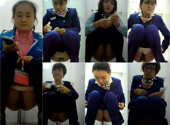 オフィスのトイレに潜入