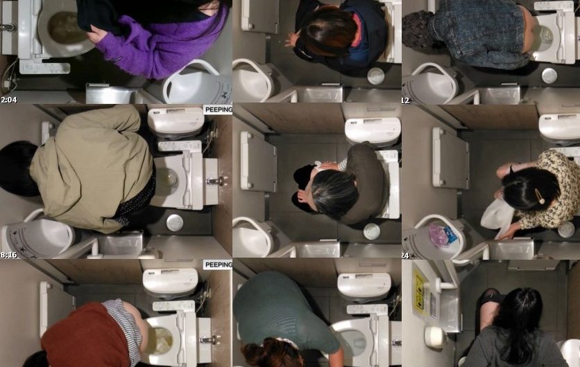 大量のシミをパンツに付けたふくよか奥様　全12人空爆